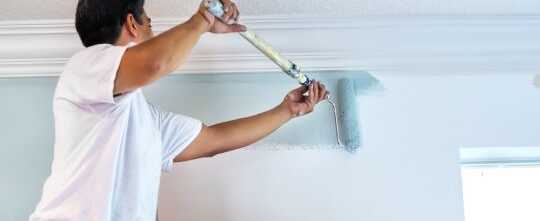 House painter painting residential home interior